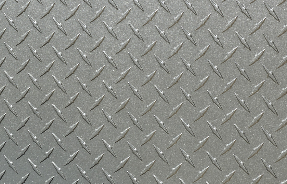 Diamond Plate - Silver